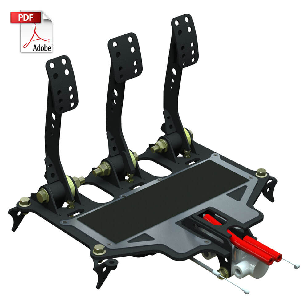 buggy pedal assembly