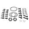 Bolts nuts spacers rings