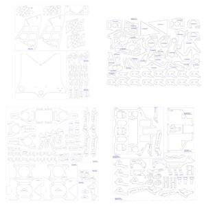 Laser Files Complete FX1000 Crosskart Buggy