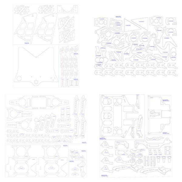 Laser Files Complete FX1000 Crosskart Buggy